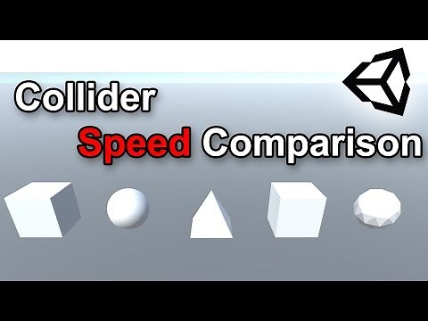 Unity Collider Performance - Sphere vs Box vs Mesh Collider 📊