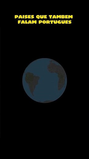 TODOS os Países Que Falam Português 😳 #curiosidades #geografia #fy