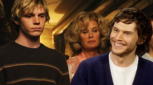 The beauty star Evan Peters teases reuniting with Jessica Lange in American Horror Story season 13