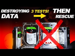 I'm DESTROYING my DATA and then TRY to RECOVER it!