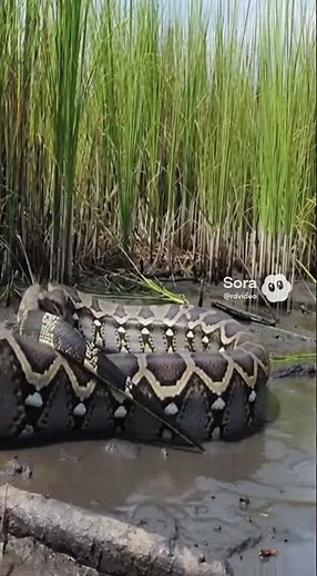 Python vs Monitor Lizard #wildlife #animalfight #python #monitorlizard