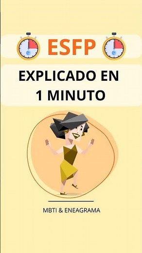 🟡 Personalidad ESFP en 1 MINUTO
