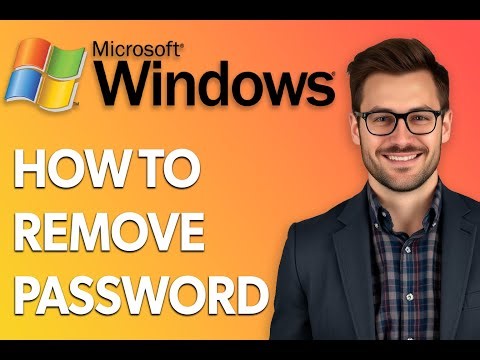 How To Remove Password Hp Laptop Or Desktop Computer Windows 11 10 [Quick Tutorial]