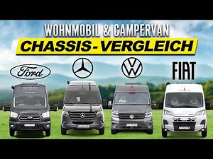 What is the best motorhome chassis? Fiat Ducato, Mercedes Sprinter, VW Crafter & Ford Transit