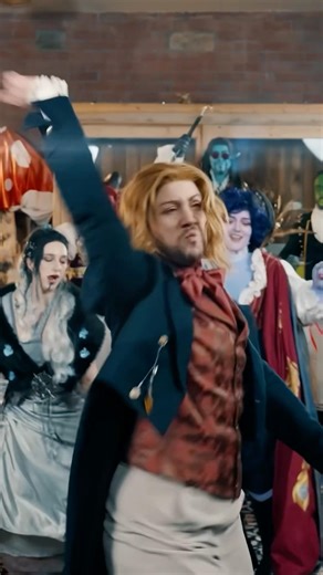 The Mighty Nein Like You’ve Never Seen Before 👀🎲 BRIDGERTON X CRITICAL ROLE COSPLAY 🎭 #shorts