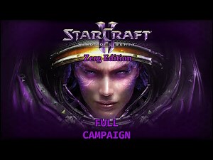 StarCraft II Wings of Liberty (Zerg Edition) - Full Campaign