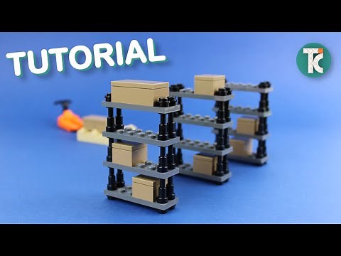 LEGO Warehouse Shelves (Tutorial)