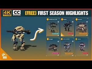 First Season Highlights | Free To Play War Robots - F2P Series