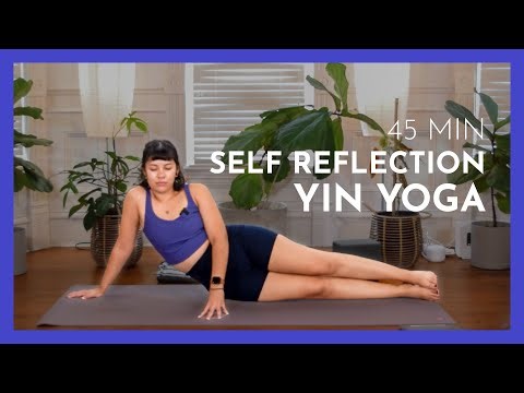 45 Min Yin Yoga for Self Reflection | Yin Yoga & Journal Prompts