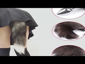 Fox Tail Sexy Toys Anal Plug Role-playing Adult Game Couple Training Rabbit Tail Butt Plug Anal Ad