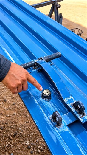 Secret Cam Lock for Metal Gates |Modern Gate Lock Design.!