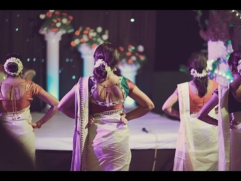 Best Surprise Dance for GROOM by BRIDE and Cousins (Soby+Ponnu)