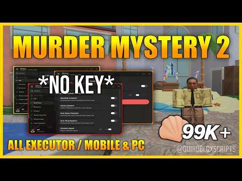 MURDER MYSTERY 2 SCRIPT 2026! ⛱️ (NO KEY) Auto Farm Summer Coins, Auto Kill, ESP & More! [PASTEBIN]