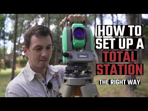 How to set-up a Total Station