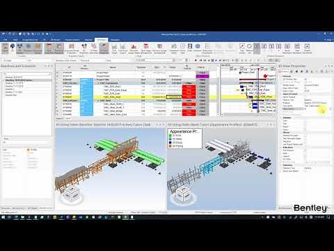 SYNCHRO 4D: Visualize Baseline Critical Path vs Current Critical Path