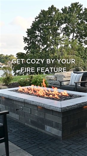 2K views · 12 reactions | Add a #firefeature to your backyard space and make it THE spot for gathering with family and friends.  Will you be adding one in? | Unilock | Facebook