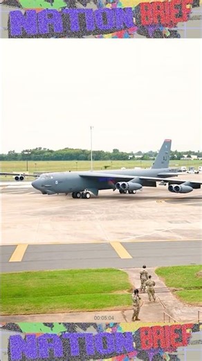 U.S. Air Force B-52H Crew Scramble to Emergency takeoff