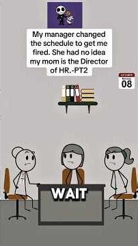 She Tried to FIRE Me 😳… But My MOM is the HR Director 😱🔥 (Part 2) #storytime