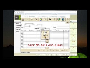 How to Print NC Bill in IDS 6.5 & 7.0 Software