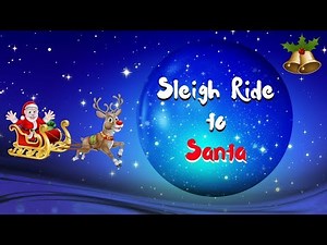 Guided Meditation for Kids | SLEIGH RIDE TO SANTA | Christmas Meditation Story