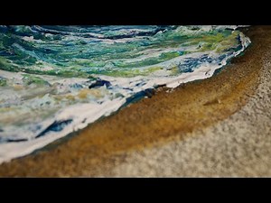 【油絵】【海辺の砂浜】#油彩画 #油彩 #芸術 #油絵 #絵 #絵画 #oilpainting #砂浜 #painter #Paintingsea #海 #風景 #風景画