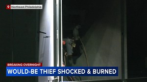 Man nearly electrocuted after cutting copper wire, knocking out power in Northeast Philadelphia