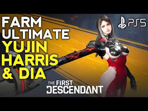 Farm Ultimate Yujin, Harris & Dia THE FIRST DESCENDANT Season 3 Episode 3 Gameplay PS5 Live Stream