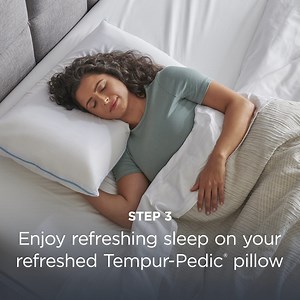 238K views · 46 reactions | As you do spring cleaning, don’t forget about your Tempur-Pedic® pillows. Here’s the best way to refresh them:  Take off the pillow cover and wash it in cold water with mild detergent, then hang to dry  Roll the pillow (like a sleeping bag), then unroll it to allow the material to breathe and absorb fresh air  Repeat rolling in the opposite direction Shop Tempur-Pedic® pillows here: bit.ly/tempurpillow | Tempur-Pedic USA | Facebook
