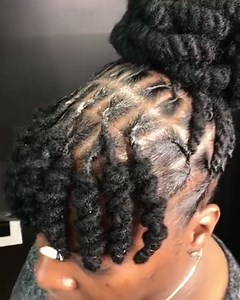 3.8K views · 158 reactions | BANGS/ pipe cleaner loc bun  two...