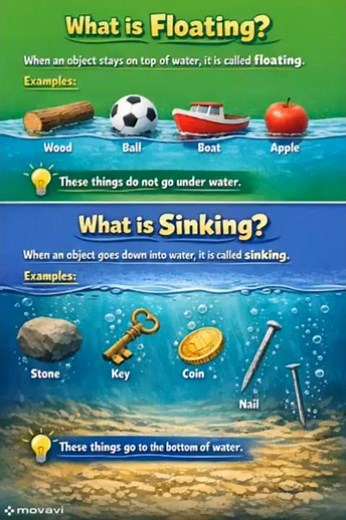 Floating and Sinking Class 1 #scienceforkids