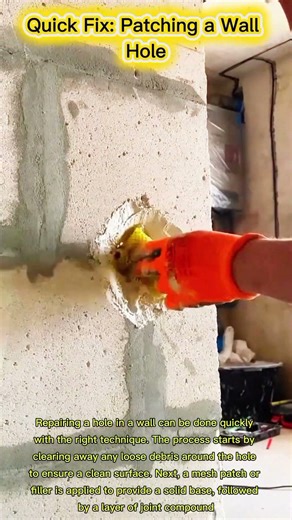 Quick Fix: Patching a Wall Hole