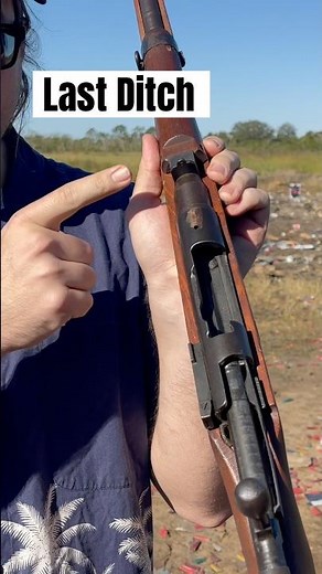 🇯🇵 “Last Ditch” Type 99 Arisaka Crude Sights ft. ‪@theblindsniper9130‬