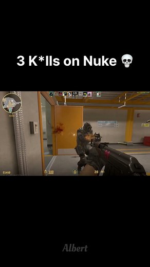 3 K*lls on Nuke Map #cs2