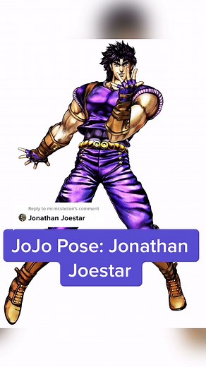 JoJo Pose: Jonathan Joestar