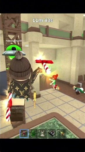 Random 1v3 ok bye #roblox #rblx #mm2
