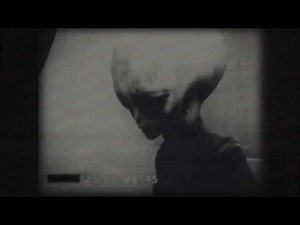 Military Film footage copied onto video of an Alien grey from the late 1930s.