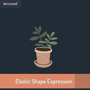 Add Elastic Deformation to Shape Layers in After Effects