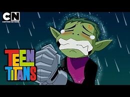 Teen Titans - Beast Boy Asks Terra Out - Cartoon Network