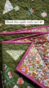 27K views · 264 reactions | Bind this quilt with me!  . I started...