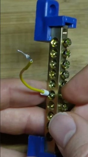 10 Position Bus Bar With 2 Way Screw Hole Terminals Block #electronics #howto #diy
