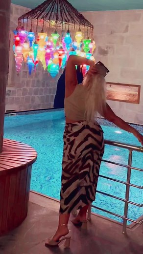 Poolside Dance Moves in Chic Fashion