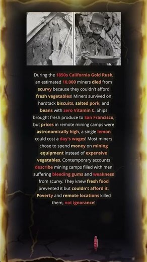 California’s Gold Rush Became a Vitamin C Graveyard