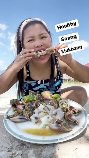 17K views · 289 reactions | Yummy Healthy Saang Mukbang Seafood #seafood #mukbang #saang #conch #shells #spidershell #yummy #healthy #asmr #mukbangasmr #mukbangers #deliciousfood #nutritious #eat #eating #eatingshow #healthyeating #healthyeats | Pinoy Vlog in New Zealand | Facebook