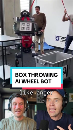Robotic Systems Lab from ETH Zurich has released an incredible new video of their robot, which we affectionately refer to as “Wheel Bot”, which can move fast and toss boxes with aplomb. WheelBot uses a reinforcement learning algorithm to learn as it does things over time and they’re already showing great results. And good lord, can it throw an incredible box or two. #ai #robotics #techtok #machinelearning #robot #terminator #science