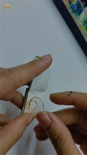 THREAD PULLING ART/TINY ART 😍🎨 #viralvideo #art #threadart #shorts #shortvideo