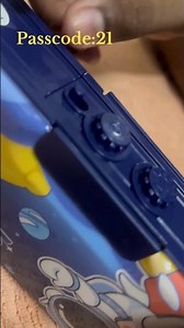 Multifunctional Space Password Lock Double Sided Compass Box #kidsbox #space #passcodebox #passcode