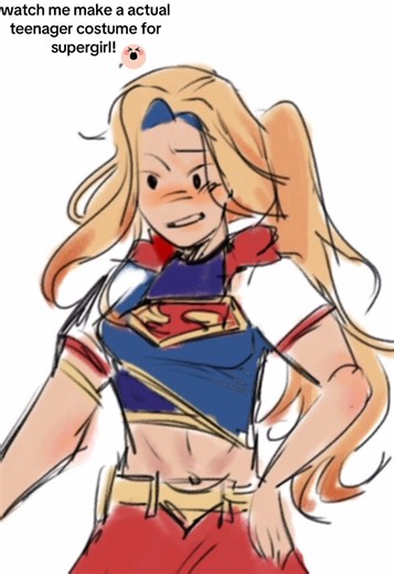 Creating a Supergirl Costume for Teens
