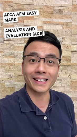 ACCA Advanced Financial Management AFM exam easy marks