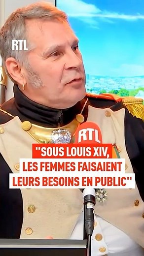 "Under Louis XIV, women relieved themselves in public."