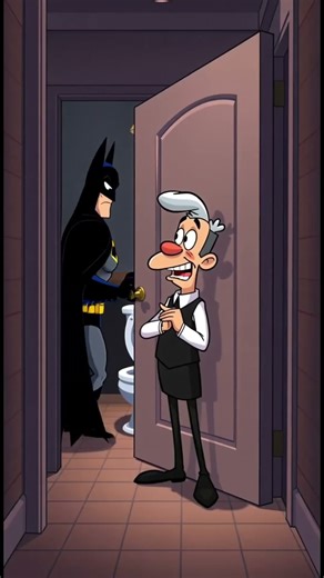 Batman on Toilet Mission | Animation